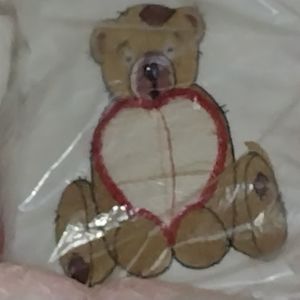 Embroidery Bear Pillow